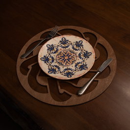 Hermia Juego de Salvamanteles Don - Wenge (6 piezas)